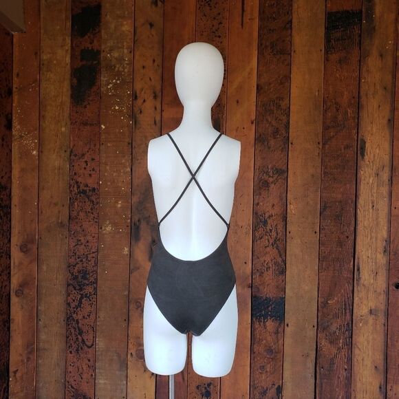 BLUE LIFE Faux SUEDE ONE PIECE SWIMSUIT - Picture 3 of 13